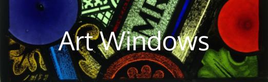 Picture: Art Windows by Bruce Buchanan Design